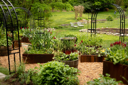 Corten Steel Raised Garden Bed