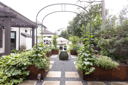Formal Potager Arch Trellis