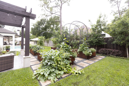 Formal Potager Arch Trellis