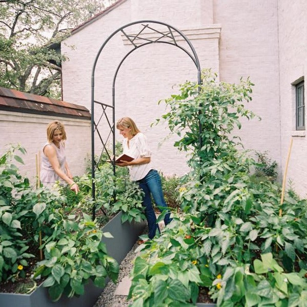 A cottage garden entrance