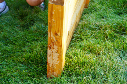Gardenary L-Shape Cedar Kitchen Garden Raised Bed